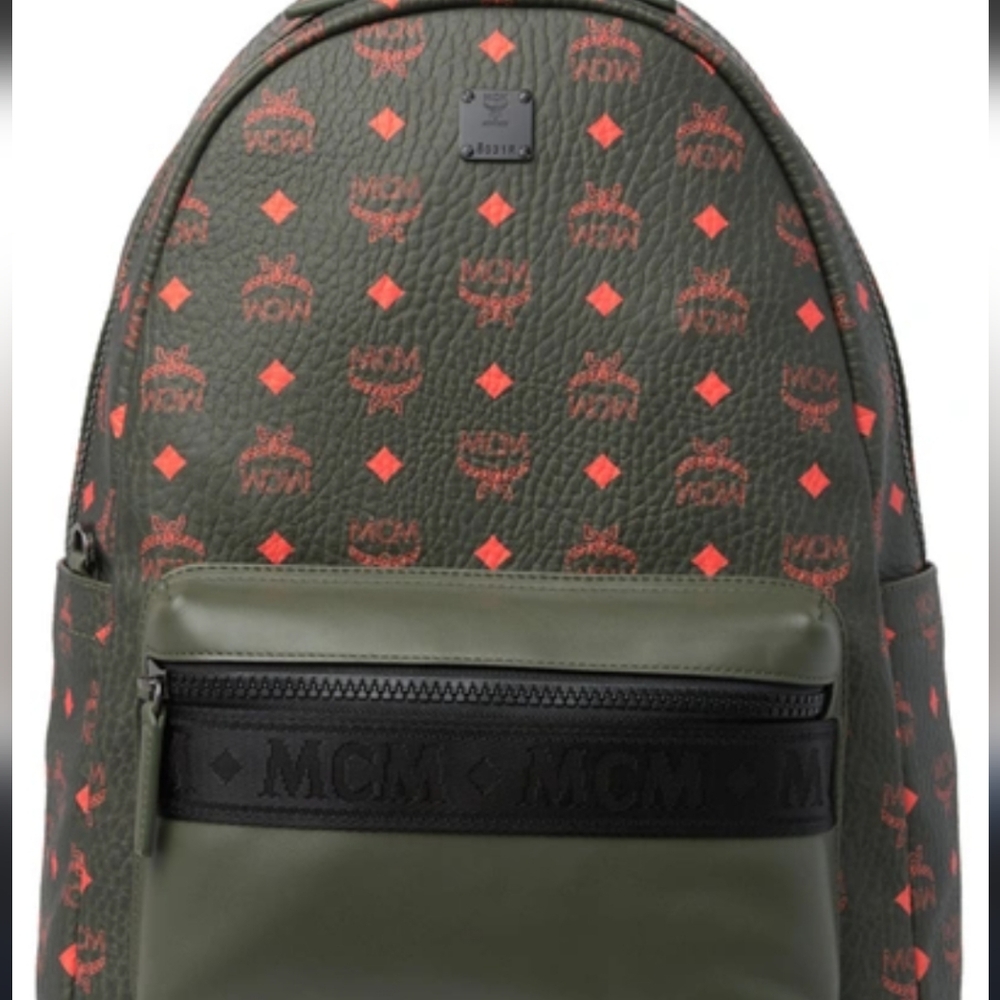 Rare MCM Rare Travis Scott Limited Edition Winter Moss Very Rare! - Picture 4 of 4